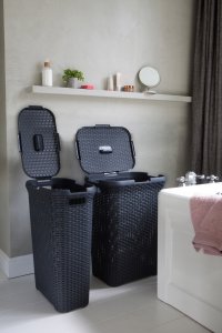 Kosz na pranie Kadax Curver Pojemnik Na Pranie Kosz Na Bieliznę 60L 7