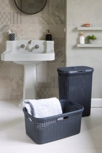 Kosz na pranie Kadax Curver Pojemnik Na Pranie Kosz Na Bieliznę 60L 8