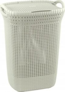 Kosz na pranie Kadax Curver 228391 Kosz Na Bieliznę Knit 57 L Beżowy 1