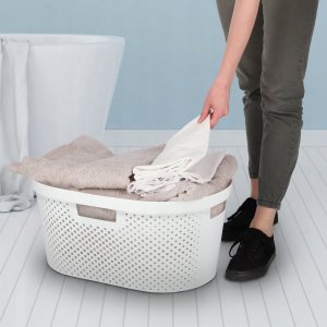 Kosz na pranie Kadax Curver Kosz Na Pranie Do Magla 40 L Biały 3