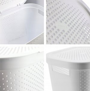 Kosz na pranie Kadax Curver 245662 kosz na bieliznę Infinity Recycled 9