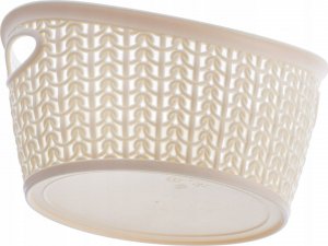 Kosz na pranie Kadax Koszyk Kosz Pojemnik Krem 1,5L Koszyczek Pudełko 6