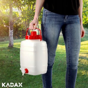 Kadax Beczka Z Kranikiem Kanister Baniak Na Wodę 10L 4
