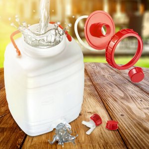 Kadax Beczka Z Kranikiem Kanister Baniak Na Wodę 10L 7