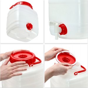 Kadax Beczka Z Kranikiem Kanister Baniak Na Wodę 5L 5