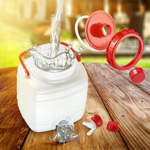 Kadax Beczka Z Kranikiem Kanister Baniak Na Wodę 5L 7