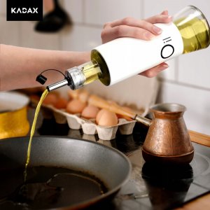 Kadax Butelka Na Oliwę Olej Szklana Dozownik 320ml 2szt 6