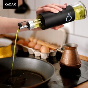 Kadax Butelka Na Oliwę Olej Szklana Dozownik 320ml 2szt 5
