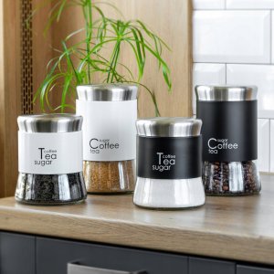 Kadax KADAX Pojemnik Szklany Kawa Herbata Cukier 2szt 11