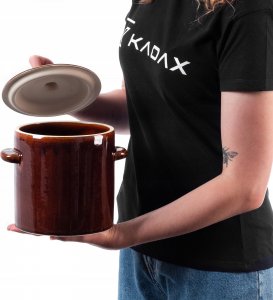 Kadax Garnek Kamionka do Kiszenia Na Smalec 2L 2