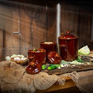 Kadax Beczka Garnek do Kiszenia Hermetyczny 2,5L 10