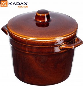 Kadax Garnek Kamionka Na Smalec do Kiszenia 0,5L 6