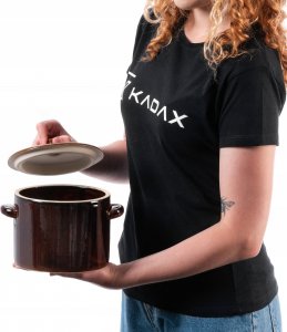 Kadax Garnek Kamionka do Kiszenia Na Smalec 1,5L 2