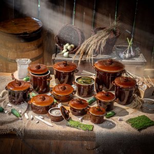 Kadax Garnek Kamionka do Kiszenia Na Smalec 1,5L 7