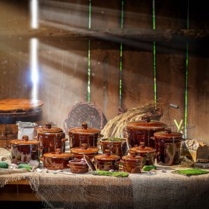 Kadax Garnek Kamionka do Kiszenia Na Smalec 1,5L 10