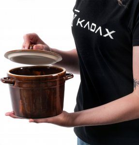 Kadax Kadax Garnek Kamionka do Kiszenia Na Smalec 1,5L 2