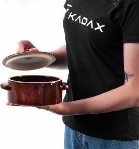 Kadax Kadax Garnek Kamionka Na Smalec do Kiszenia 1L 2