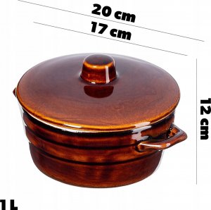 Kadax Garnek Kamionka Na Smalec do Kiszenia 1L 3