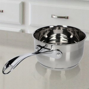 Kadax Rondelek Stalowy Garnek Z Rączką 15 cm 1,2 L 3