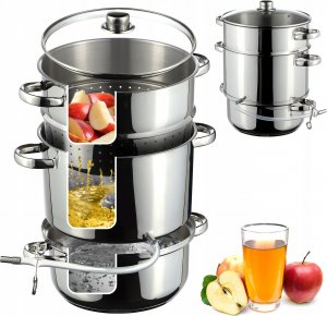 Kadax KADAX Sokownik Parowy 8L Indukcja Garnek Gaz 3W1 2