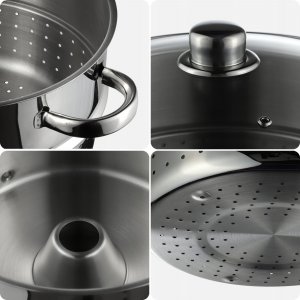 Kadax KADAX Sokownik Parowy 8L Indukcja Garnek Gaz 3W1 6