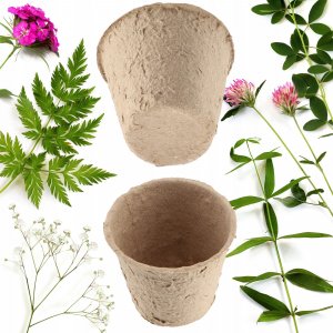 Kadax Doniczki Torfowe Na Rozsady Sadzonki 6cm 60szt. 4