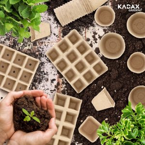 Kadax Doniczki Torfowe Na Rozsady Sadzonki 6cm 60szt. 5