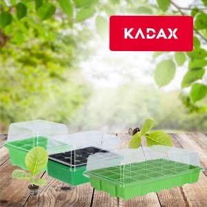 Kadax Miniszklarnia Tacka Do Kiełkowania Wysiewu 9 Komór 5