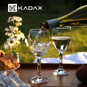 Kadax KADAX Kieliszki Do Wina Białego 245ml Zestaw 6szt 4