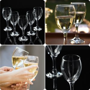 Kadax KADAX Kieliszki Do Wina Białego 200ml Zestaw 6szt 9