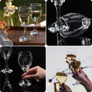 Kadax KADAX Kieliszki Do Wina Białego 200ml Zestaw 6szt 10