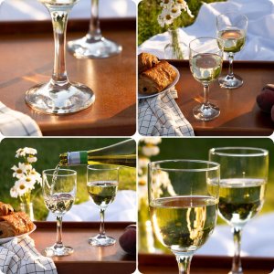 Kadax KADAX Kieliszki Do Wina 290ml Komplet 6szt Szkło 12