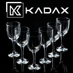 Kadax KADAX Kieliszki Do Wina 290ml Komplet 6szt Szkło 4