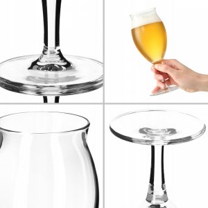 Kadax Pokal Kufel Do Piwa Drinków Szklanka Szkło 410ml 4