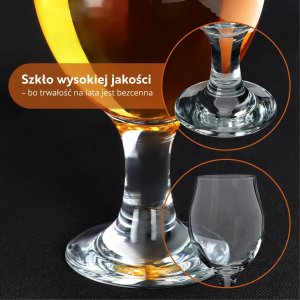 Kadax Kieliszek Szklanka Do Ginu Piwa Toniku 570ml 1szt 4