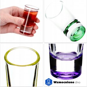 Kadax Kieliszki Do Wódki Shotów Komplet 6 szt 28 ml 4