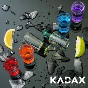 Kadax Kieliszki Do Wódki Shotów Komplet 6 szt 28 ml 7