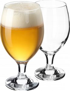 Kadax Kufle Do Piwa Pokale Szklanki Na Nóżce 400ml 2szt 2