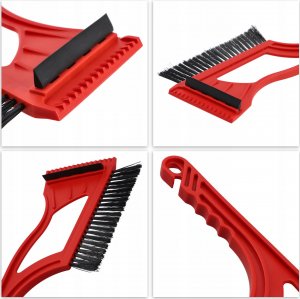 Kadax Skrobaczka Do Szyb Szczotka Skrobak Lodu Długa 2W1 6