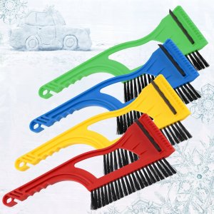 Kadax Skrobaczka Do Szyb Szczotka Skrobak Lodu Długa 2W1 7