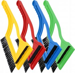 Kadax Skrobaczka Do Szyb Szczotka Skrobak Lodu Długa 2W1 10