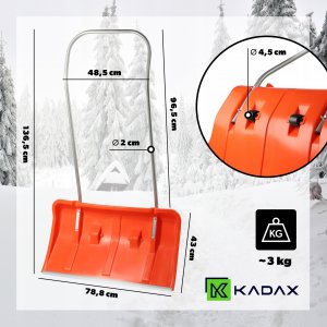 Kadax Łopata/Zgarniacz do śniegu 3