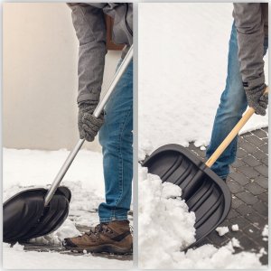 Kadax Szufla Śniegowa Łopata Do Śniegu Bez Trzonka 3szt 2