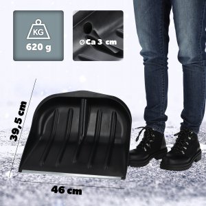 Kadax Szufla Śniegowa Łopata Do Śniegu Bez Trzonka 3szt 3