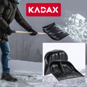 Kadax Szufla Śniegowa Łopata Do Śniegu Bez Trzonka 3szt 6