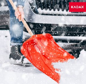 Kadax Szufla Łopata Do Śniegu Budowlana Bez Trzonka 3szt 2