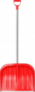 Kadax Łopata Szufla Do Śniegu Aluminiowy Trzon Czerwona 6