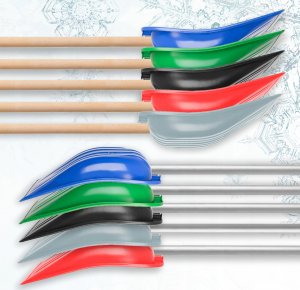 Kadax Łopata Szufla Do Śniegu Aluminiowy Trzon Czerwona 8