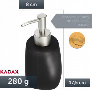 Dozownik do mydła Kadax Dozownik Do Mydła Szamponu Żelu W Płynie 400 ml 5
