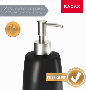 Dozownik do mydła Kadax Dozownik Do Mydła Szamponu Żelu W Płynie 400 ml 6